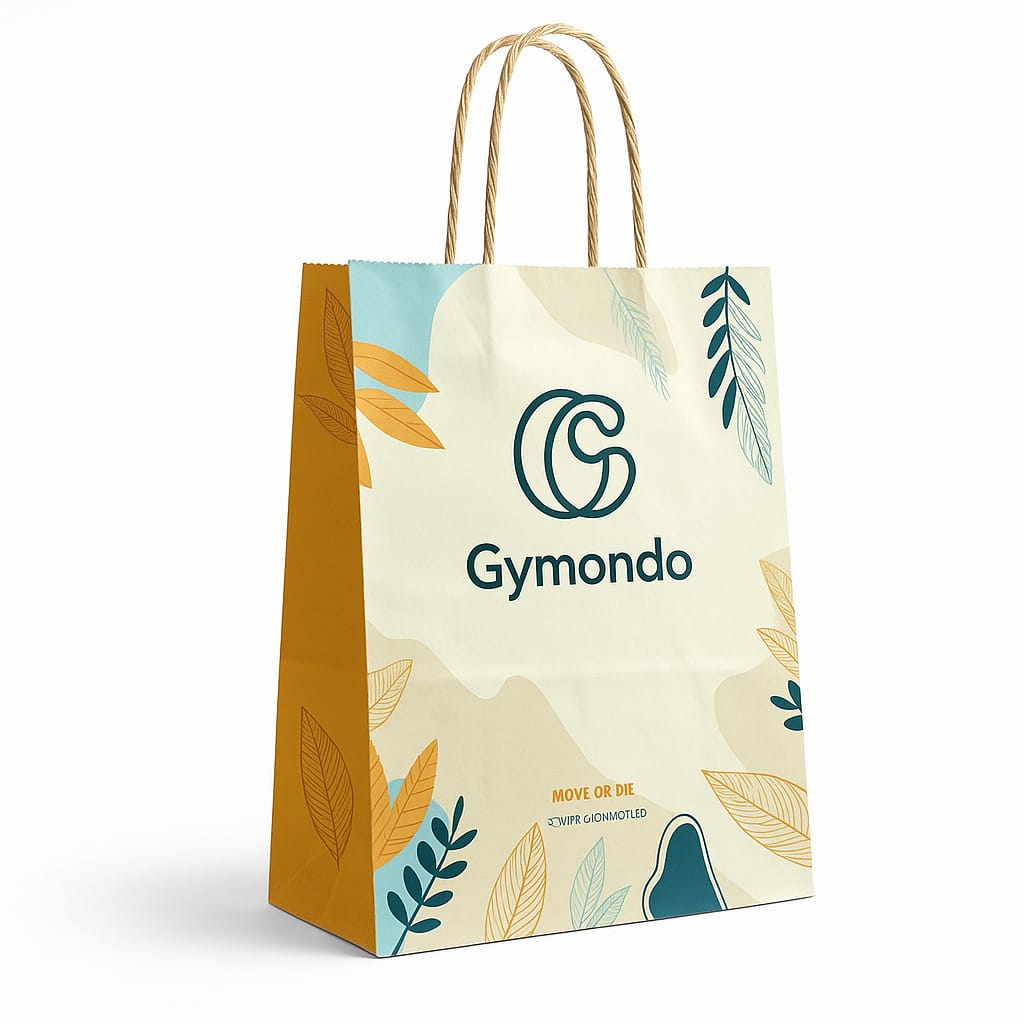 KRAFT PRINTED BAG